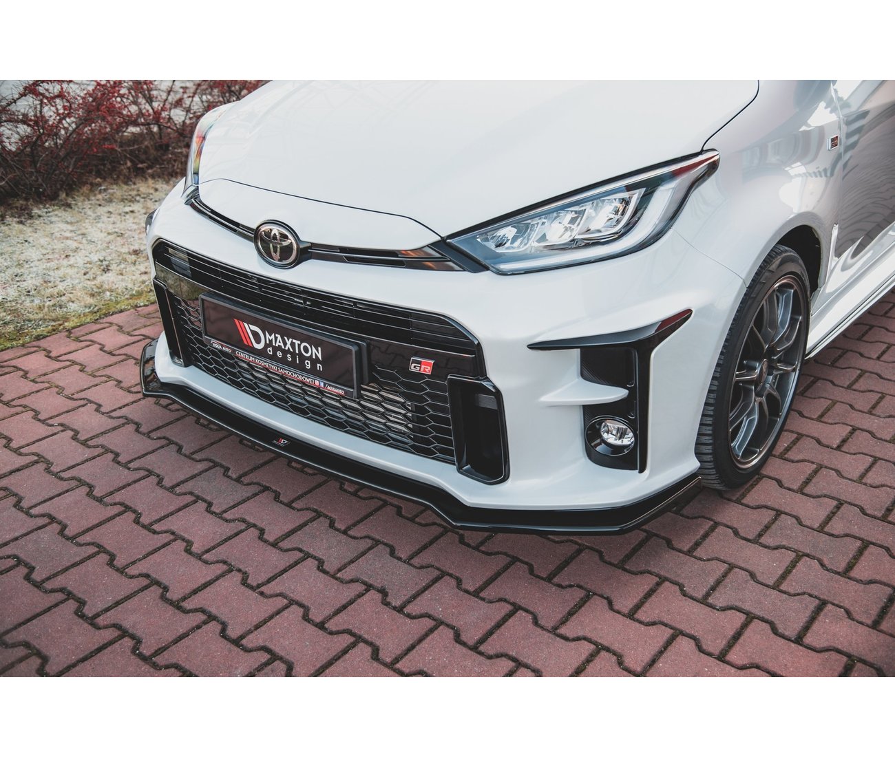 Cup Spoilerlippe V.1 für Toyota GR Yaris   Maxton Design