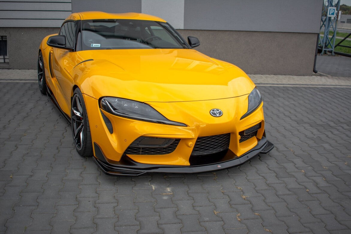 Cup Spoilerlippe Front Ansatz V.1 für Toyota Supra Mk5 Maxton Design