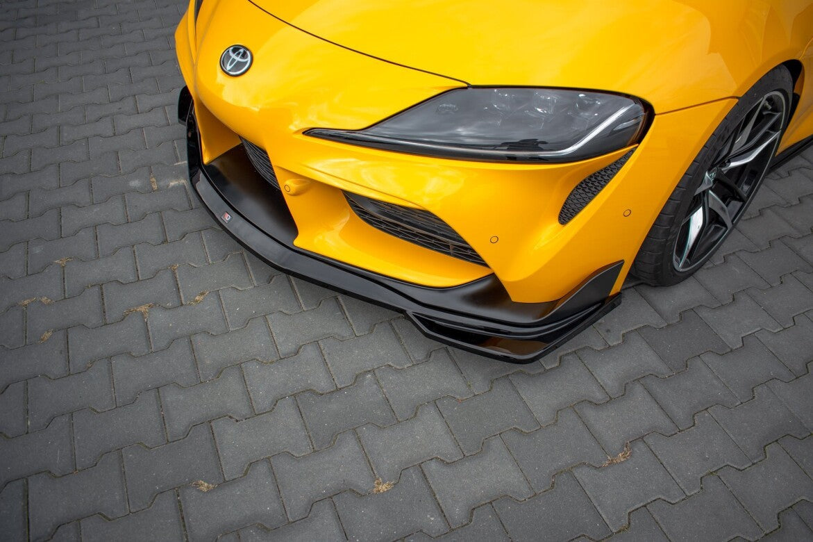 Cup Spoilerlippe Front Ansatz V.1 für Toyota Supra Mk5 Maxton Design