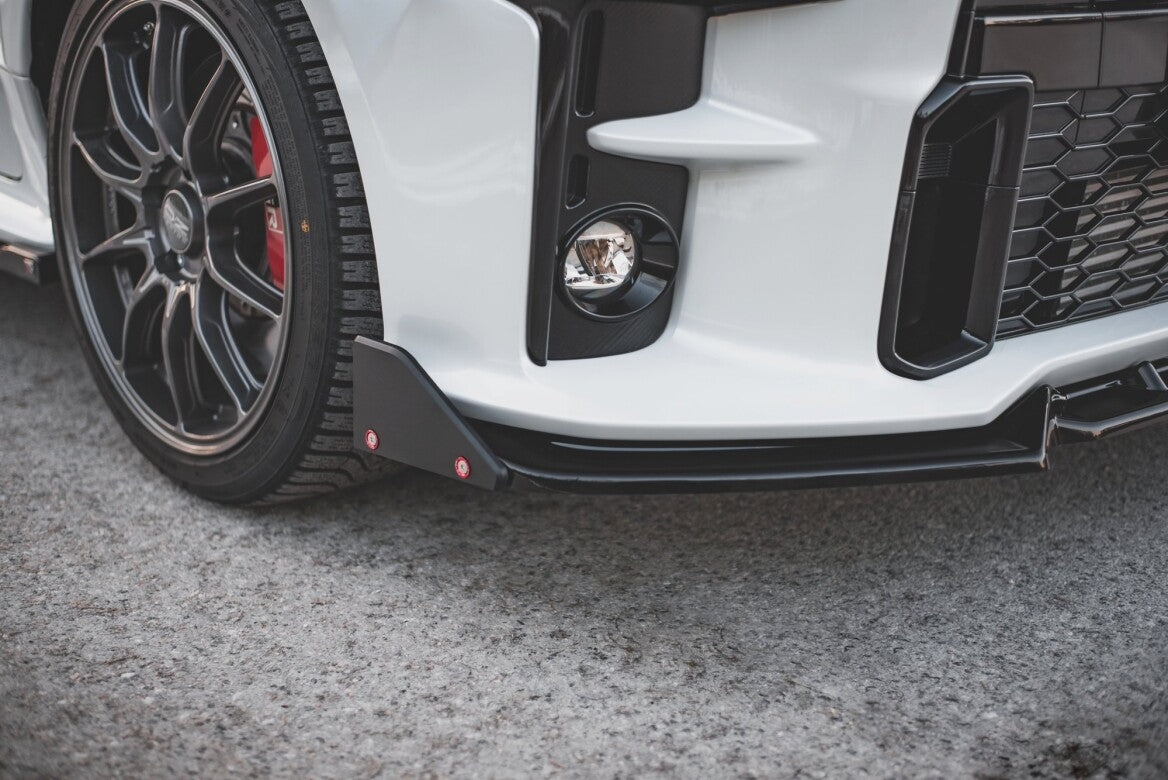 Cup Spoilerlippe Front Ansatz V.2 +Flaps für Toyota GR Yaris Mk4 Maxton Design