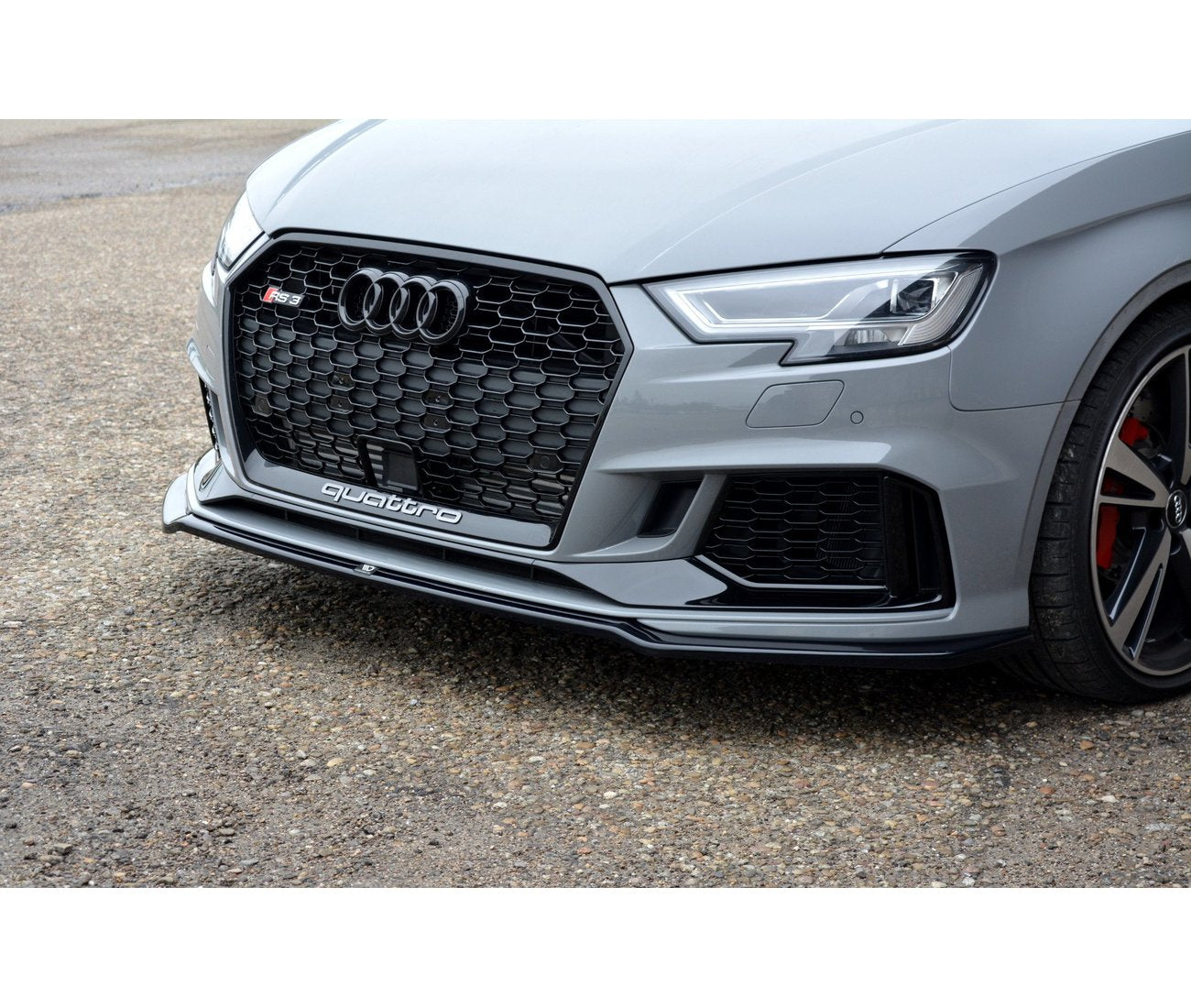Cup Spoilerlippe V.2 für Audi RS3 8V FL Limousine Maxton Design