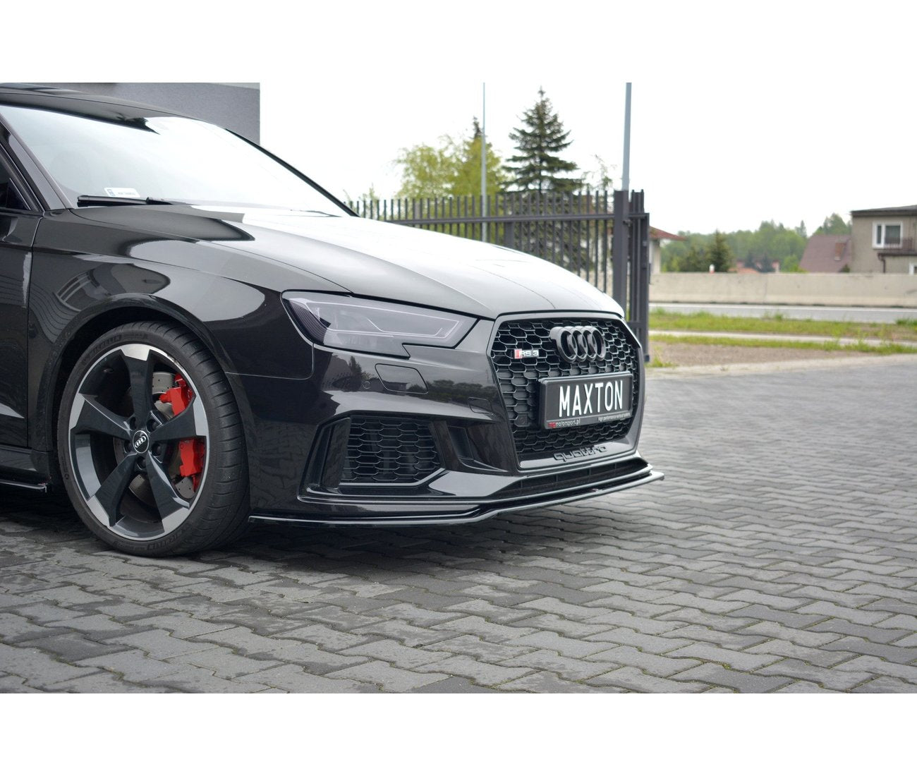 Cup Spoilerlippe V.2 für Audi RS3 8V FL Sportback Maxton Design