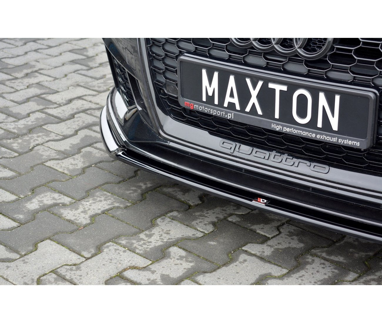 Cup Spoilerlippe V.2 für Audi RS3 8V FL Sportback Maxton Design