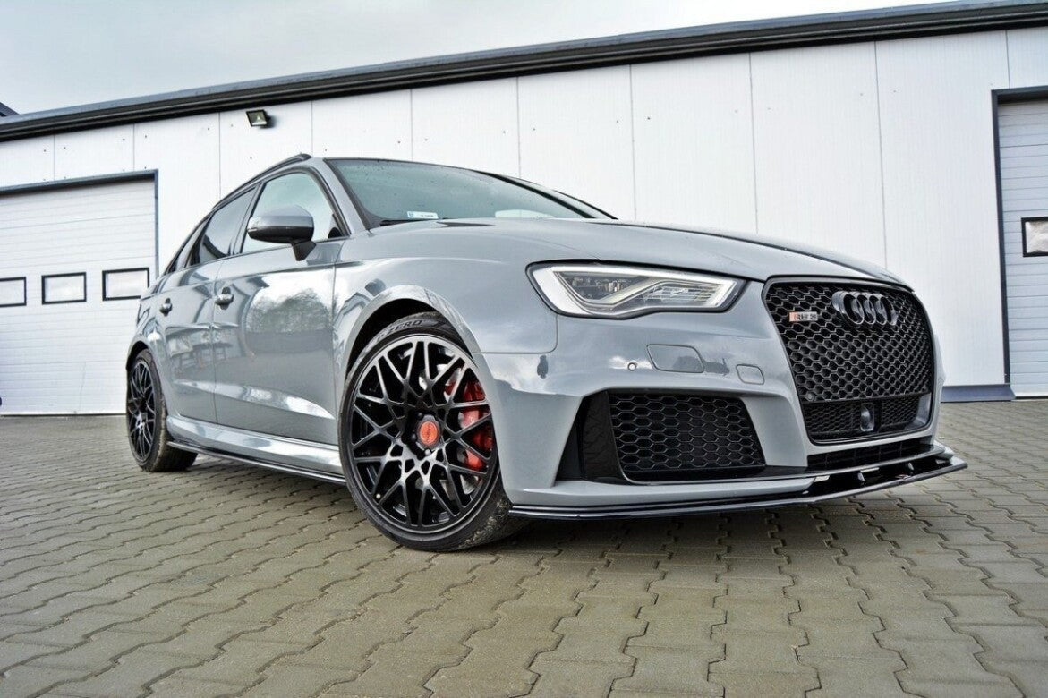 Cup Spoilerlippe Front Ansatz V.2 für Audi RS3 8V Sportback Maxton Design