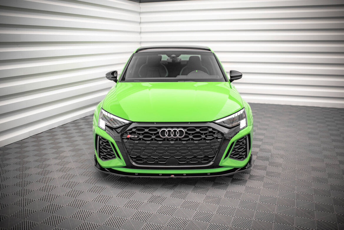 Cup Spoilerlippe Front Ansatz V.2 für Audi RS3 8Y Maxton Design