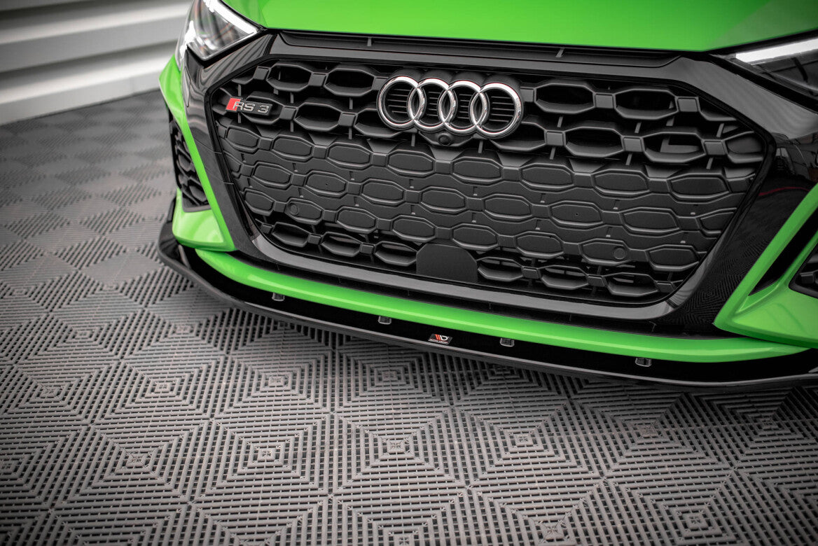 Cup Spoilerlippe Front Ansatz V.2 für Audi RS3 8Y Maxton Design