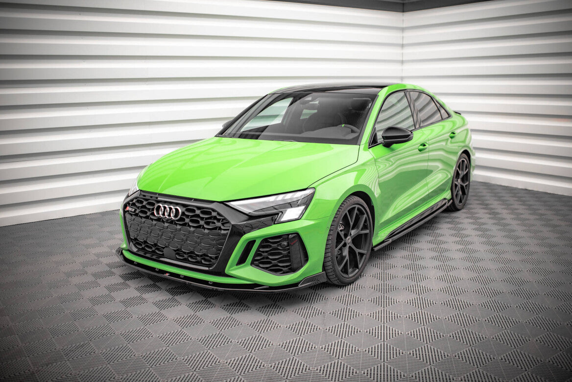 Cup Spoilerlippe Front Ansatz V.2 für Audi RS3 8Y Maxton Design