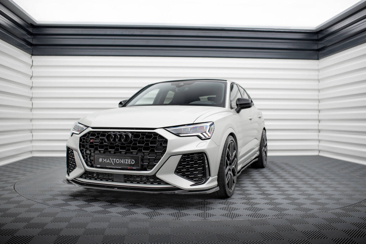 Cup Spoilerlippe Front Ansatz V.2 für Audi RSQ3 Maxton Design