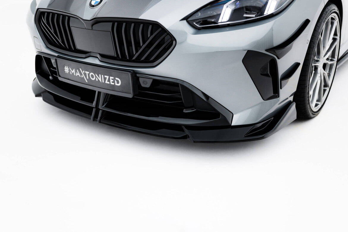Cup Spoilerlippe Front Ansatz V.2 für BMW M135i / 1 M-Paket F70 Maxton Design