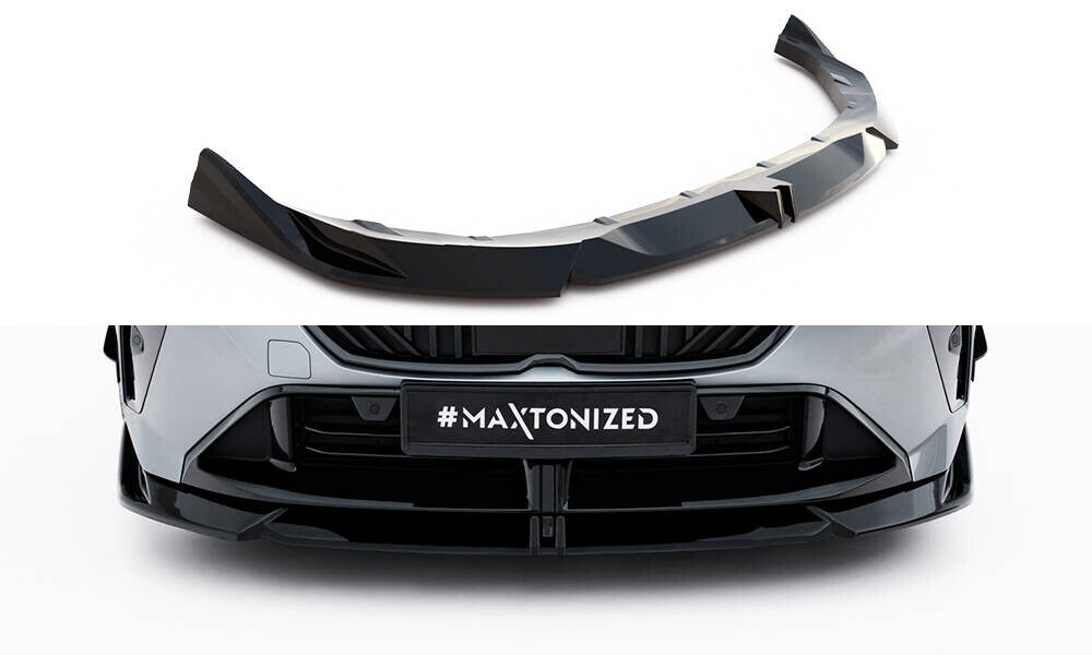 Cup Spoilerlippe Front Ansatz V.2 für BMW M135i / 1 M-Paket F70 Maxton Design