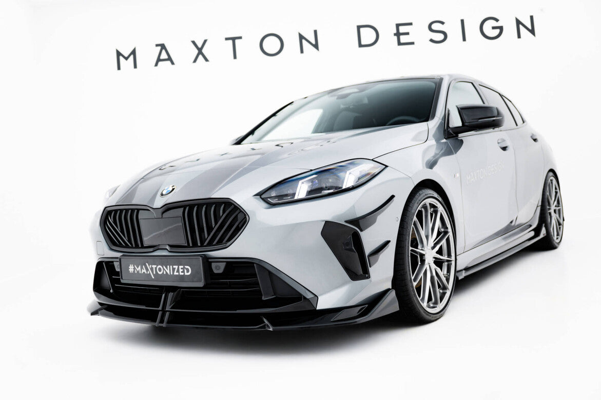 Cup Spoilerlippe Front Ansatz V.2 für BMW M135i / 1 M-Paket F70 Maxton Design