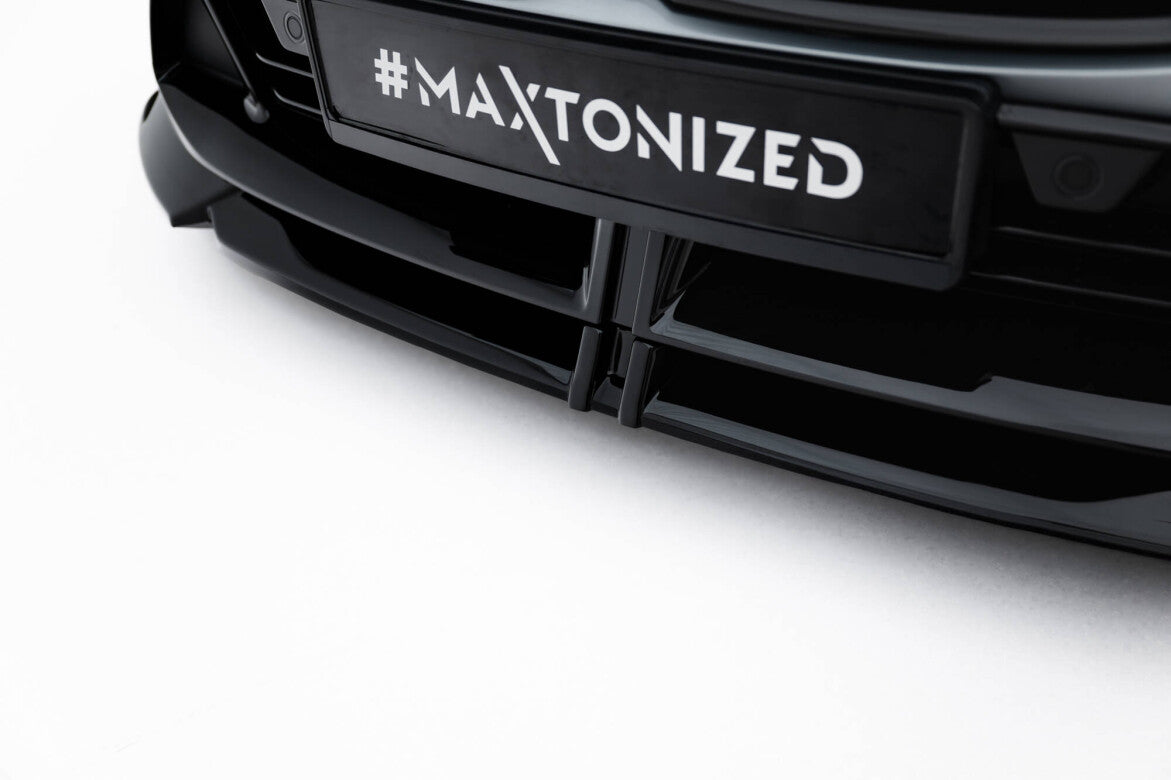 Cup Spoilerlippe Front Ansatz V.2 für BMW M135i / 1 M-Paket F70 Maxton Design
