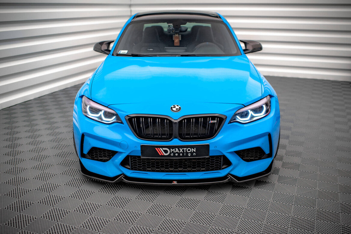 Cup Spoilerlippe Front Ansatz V.2 für BMW M2 Competition F87 Maxton Design