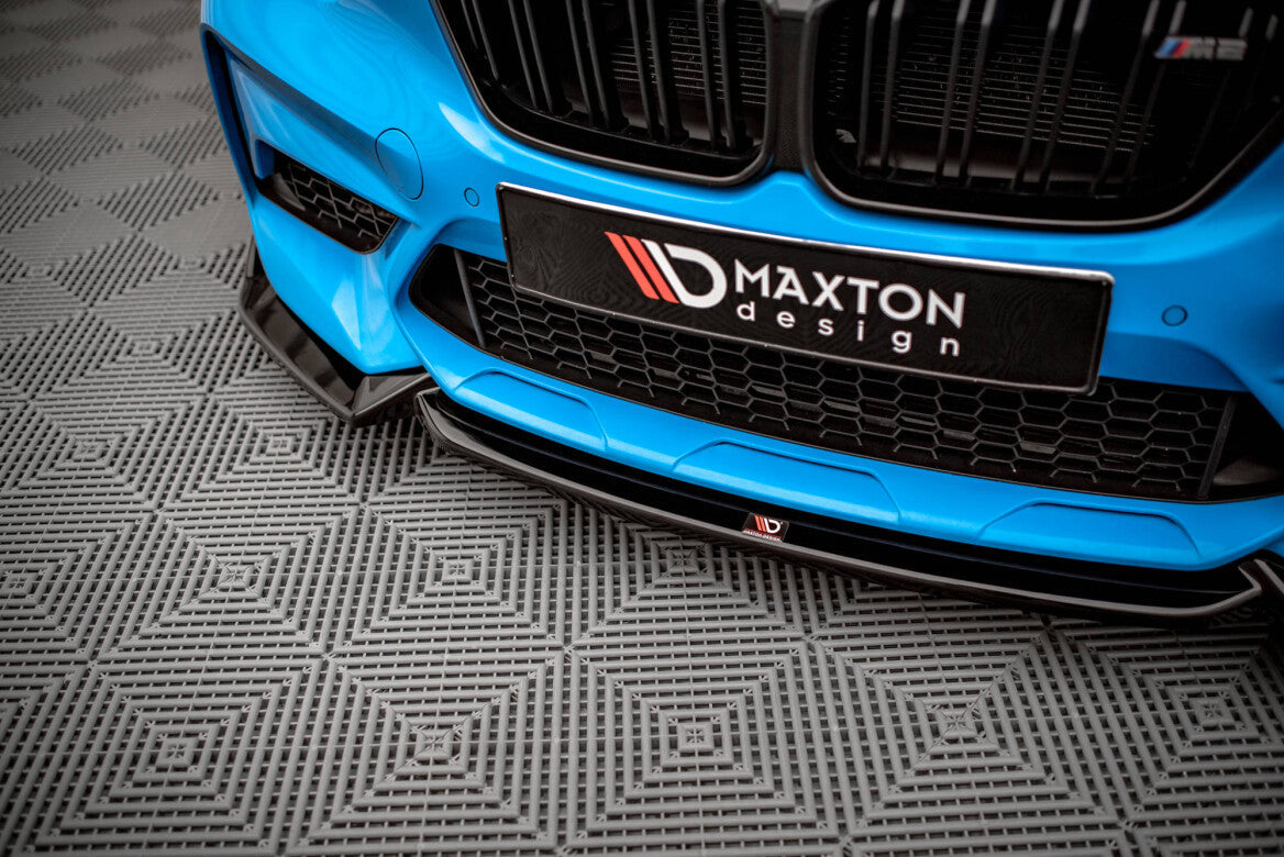 Cup Spoilerlippe Front Ansatz V.2 für BMW M2 Competition F87 Maxton Design