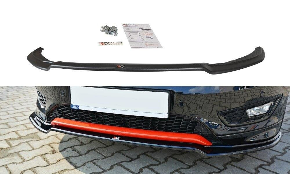 Cup Spoilerlippe Front Ansatz V.2 für Ford Focus ST-Line Mk3 FL Maxton Design