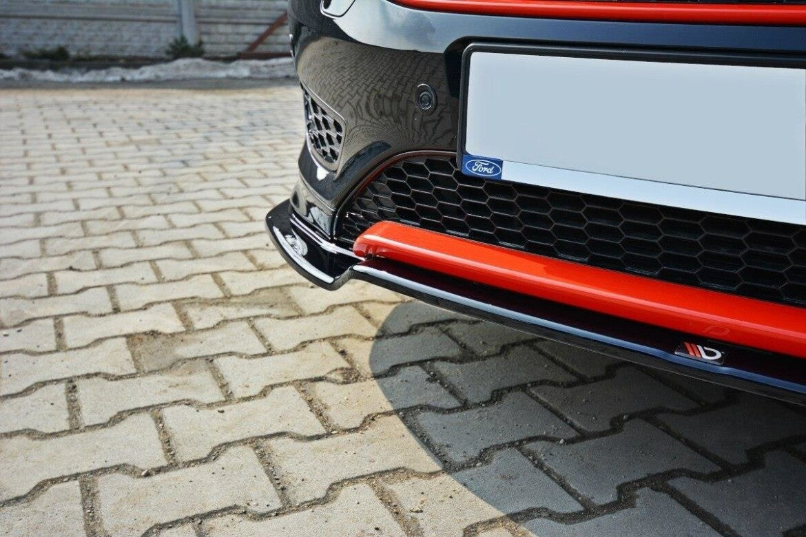 Cup Spoilerlippe Front Ansatz V.2 für Ford Focus ST-Line Mk3 FL Maxton Design