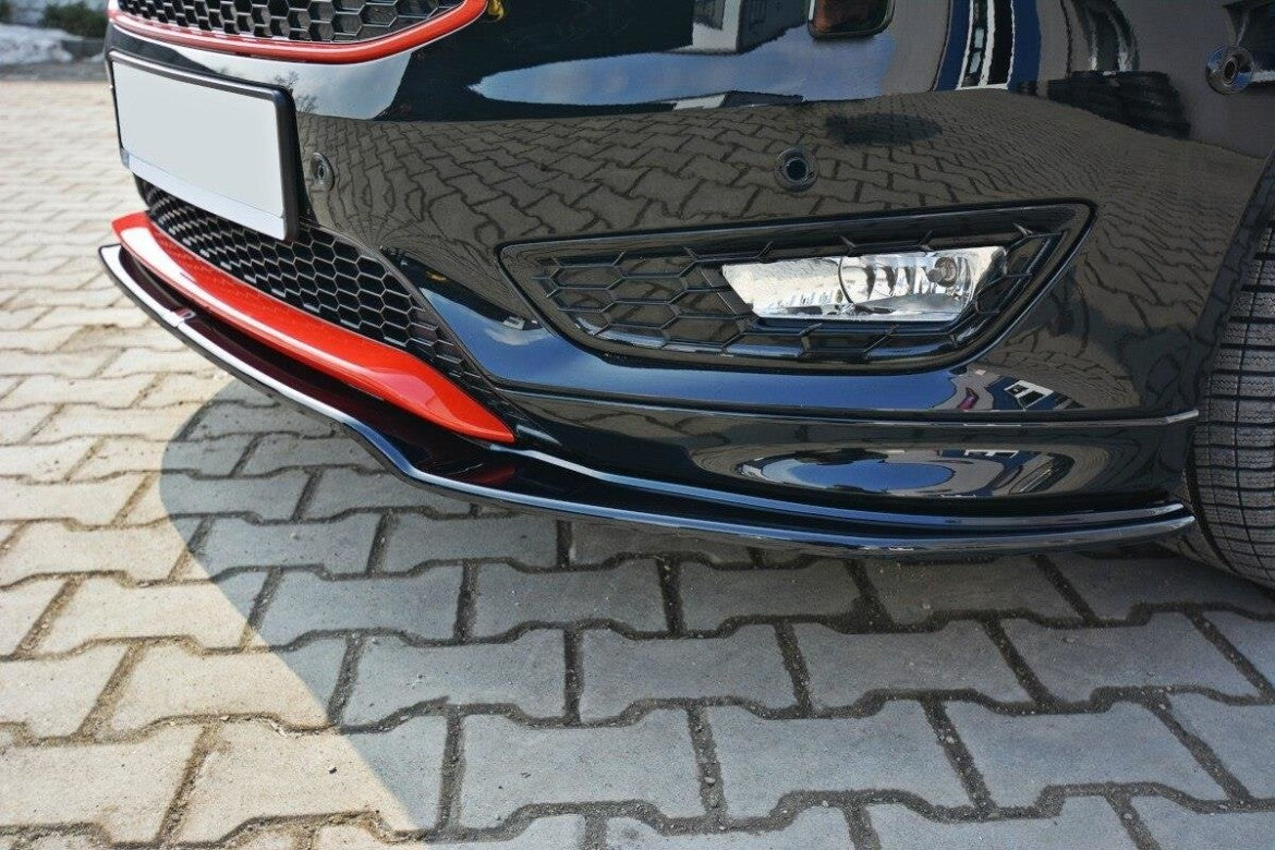 Cup Spoilerlippe Front Ansatz V.2 für Ford Focus ST-Line Mk3 FL Maxton Design