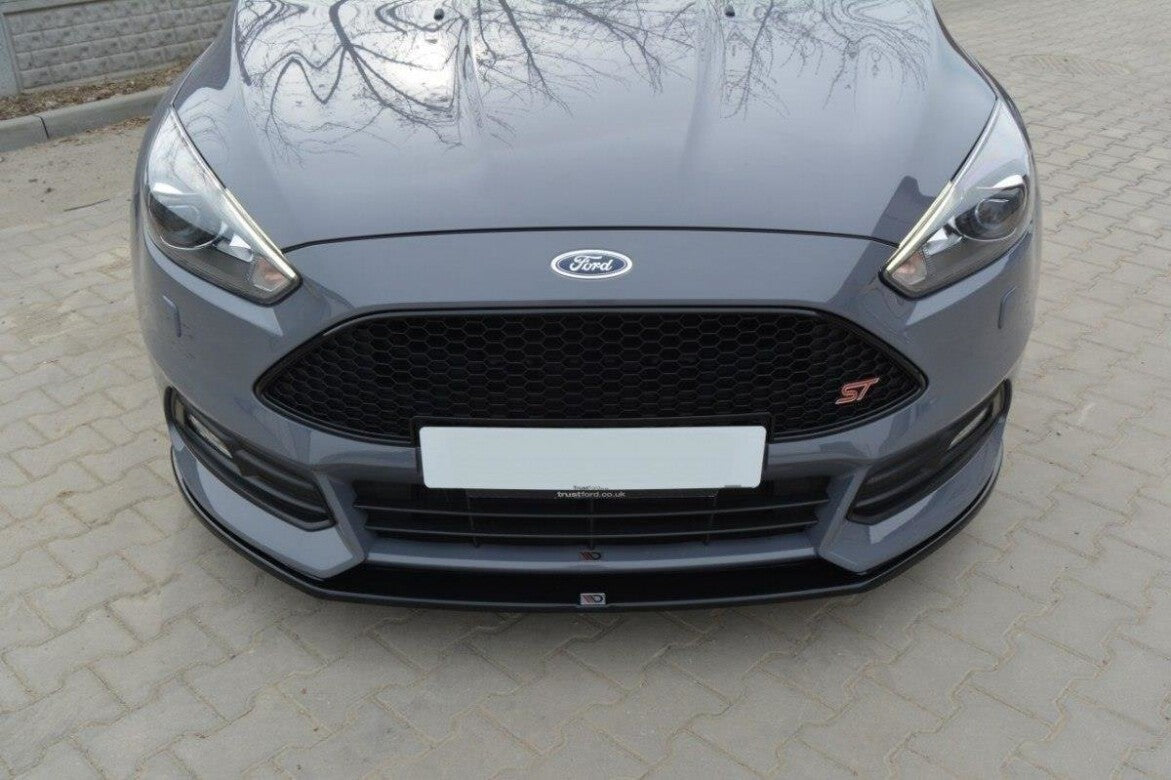 Cup Spoilerlippe Front Ansatz V.2 für Ford Focus ST Mk3 FL Maxton Design