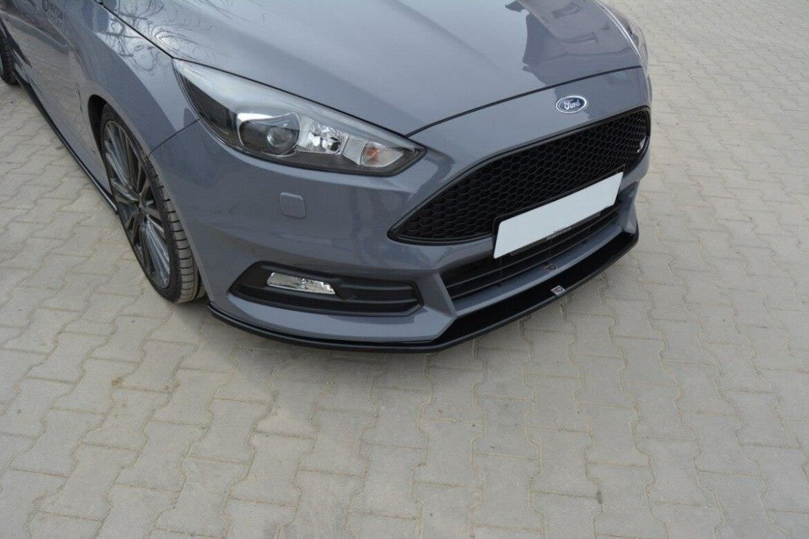 Cup Spoilerlippe Front Ansatz V.2 für Ford Focus ST Mk3 FL Maxton Design