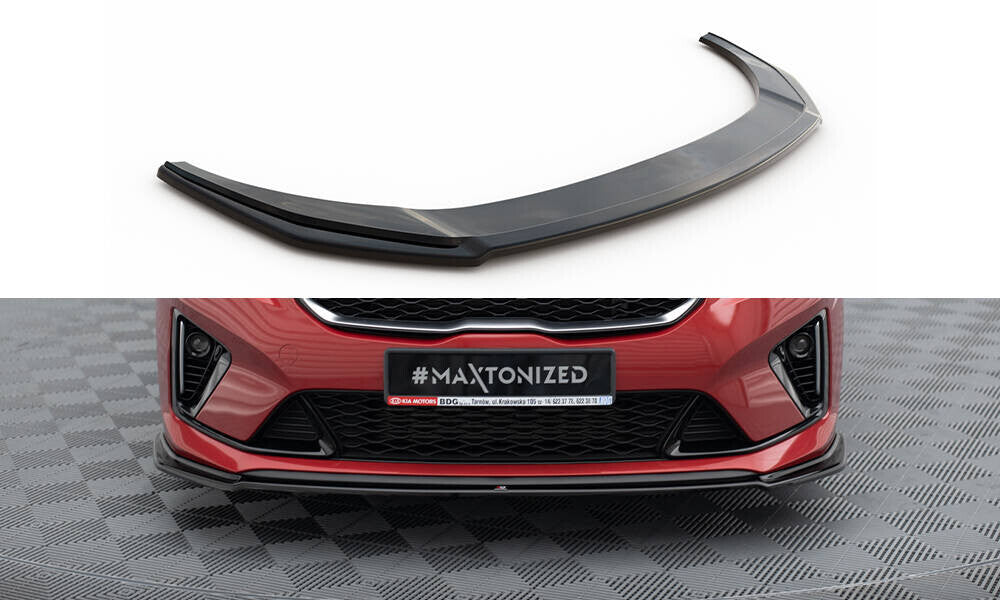 Cup Spoilerlippe Front Ansatz V.2 für Kia ProCeed GT Maxton Design