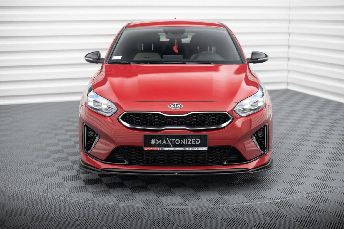 Cup Spoilerlippe Front Ansatz V.2 für Kia ProCeed GT Maxton Design