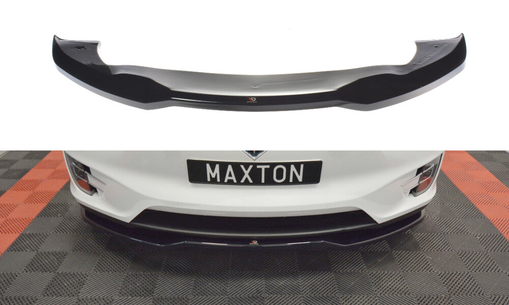 Cup Spoilerlippe Front Ansatz V.2 für TESLA MODEL X Maxton Design