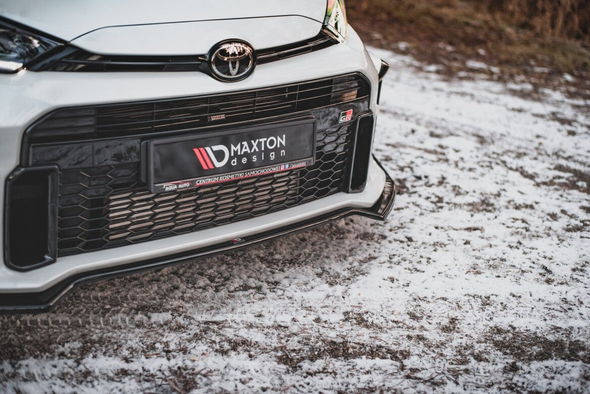 Cup Spoilerlippe Front Ansatz V.3 +Flaps für Toyota GR Yaris Maxton Design