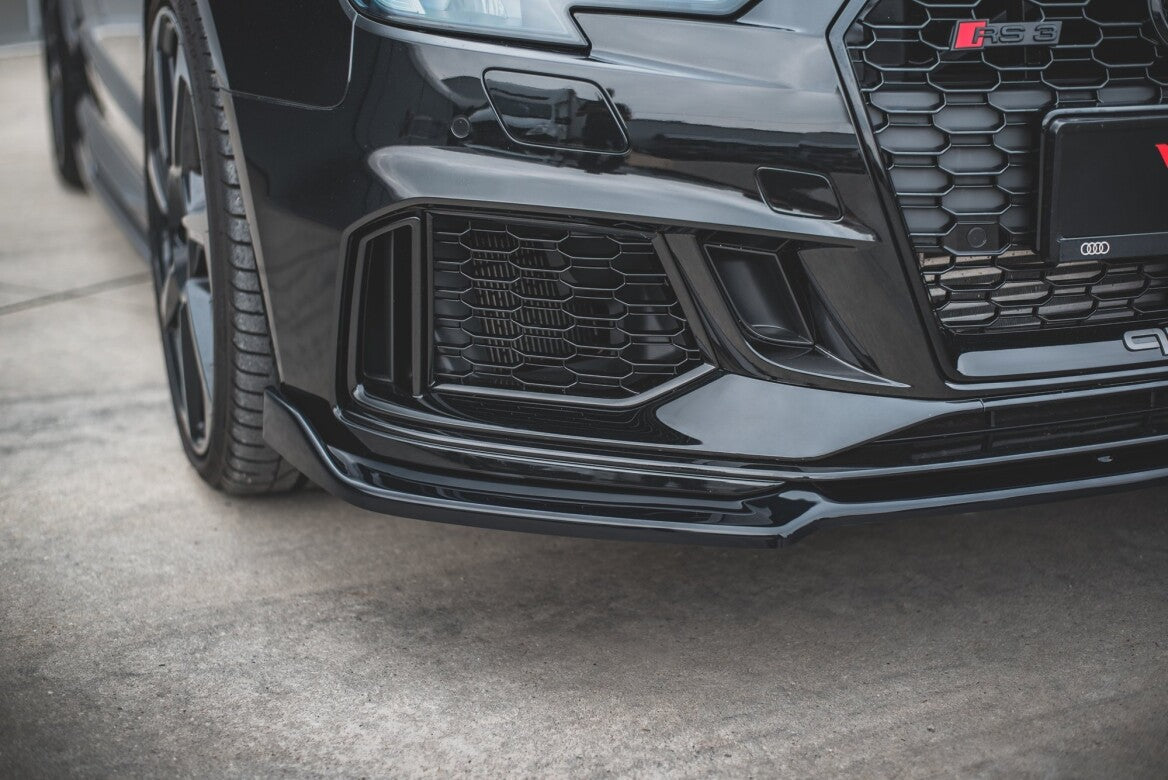 Cup Spoilerlippe Front Ansatz V.3 für Audi RS3 8V Facelift Maxton Design