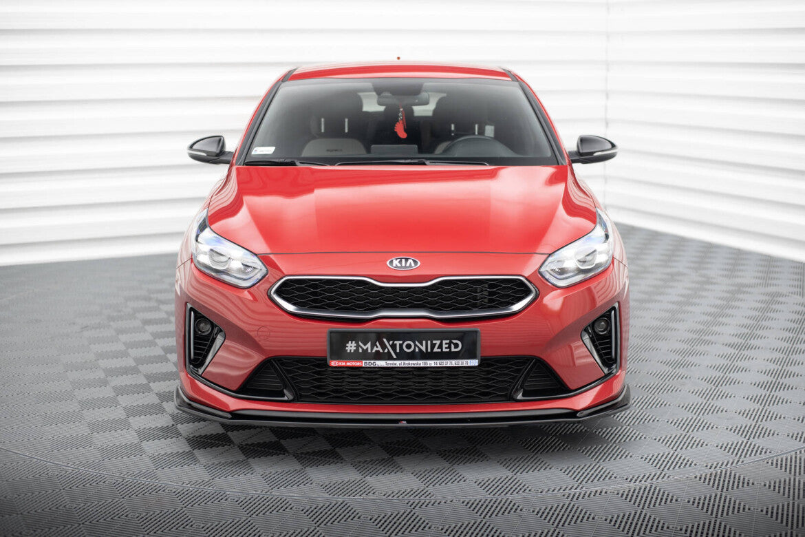 Cup Spoilerlippe Front Ansatz V.3 für Kia ProCeed GT Maxton Design