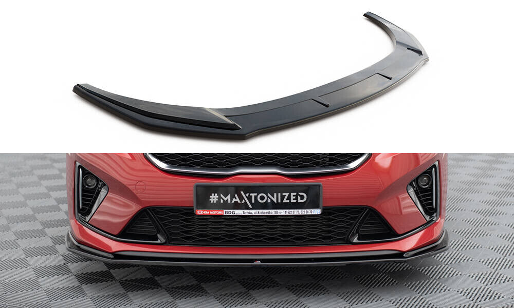Cup Spoilerlippe Front Ansatz V.3 für Kia ProCeed GT Maxton Design