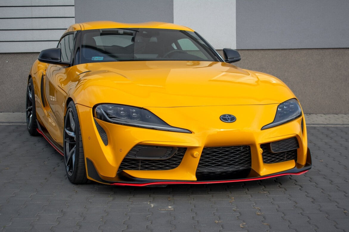 Cup Spoilerlippe Front Ansatz V.3 für Toyota Supra Mk5 Maxton Design