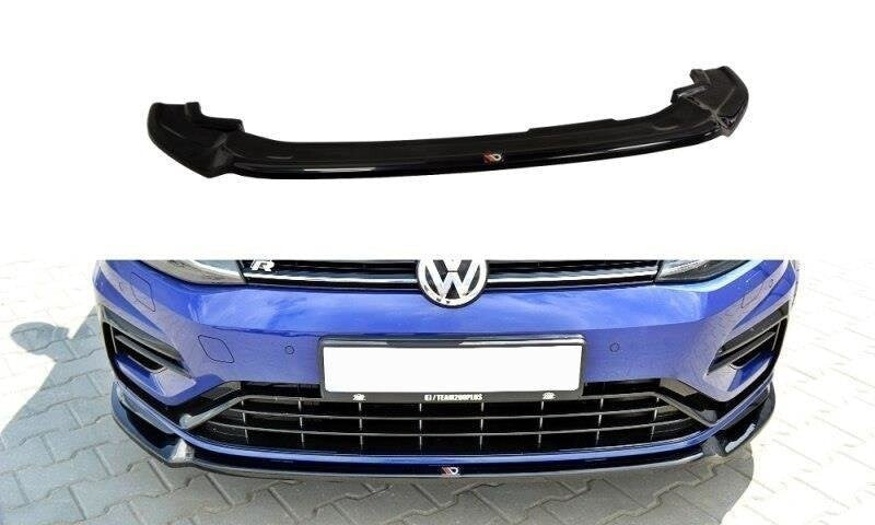 Cup Spoilerlippe Front Ansatz V.3 für VW GOLF 7 R / R-Line Facelift Maxton Design