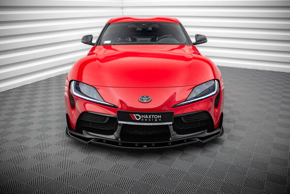 Cup Spoilerlippe Front Ansatz V.4 für Toyota Supra Mk5 Maxton Design