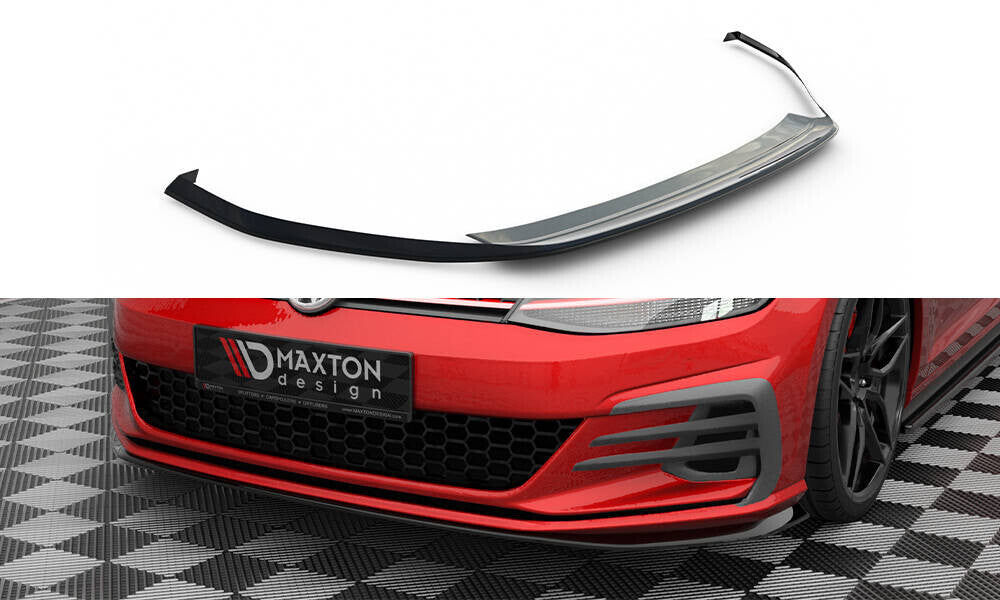 Cup Spoilerlippe Front Ansatz V.4 für Volkswagen Golf GTI Mk7 Facelift Maxton Design