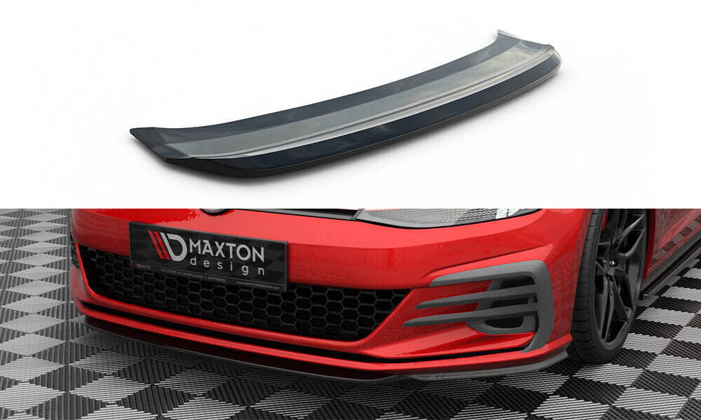 Cup Spoilerlippe Front Ansatz V.5 für Volkswagen Golf GTI Mk7 Facelift Maxton Design