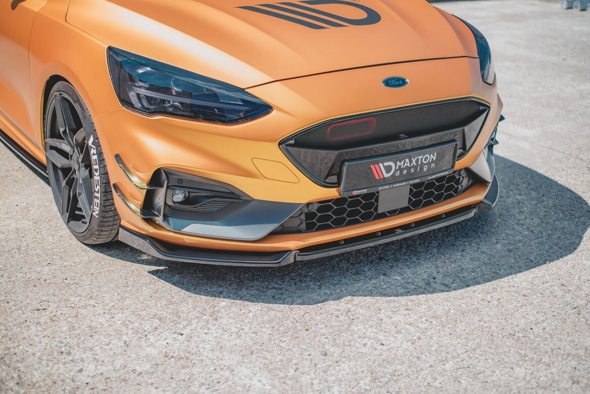 Cup Spoilerlippe Front Ansatz V.7 für Ford Focus ST / ST-Line Mk4 Maxton Design
