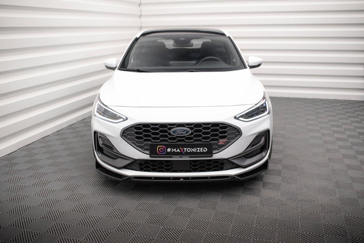 Cup Spoilerlippe Front Ansatz V.7 für Ford Focus ST / ST-Line Mk4 Maxton Design