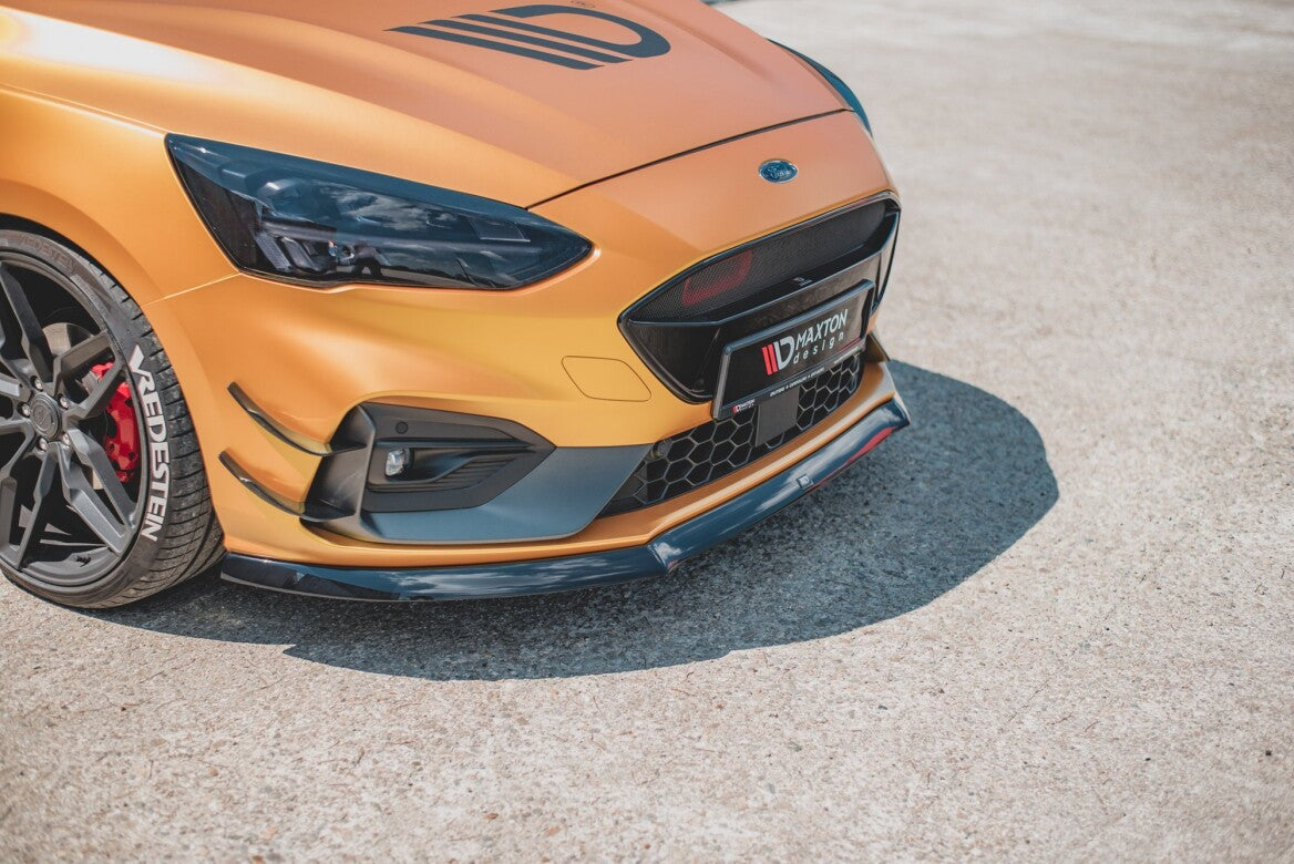 Cup Spoilerlippe Front Ansatz V.8 für Ford Focus ST / ST-Line Mk4 Maxton Design