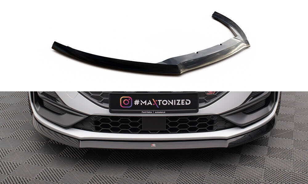 Cup Spoilerlippe Front Ansatz V.8 für Ford Focus ST / ST-Line Mk4 Maxton Design