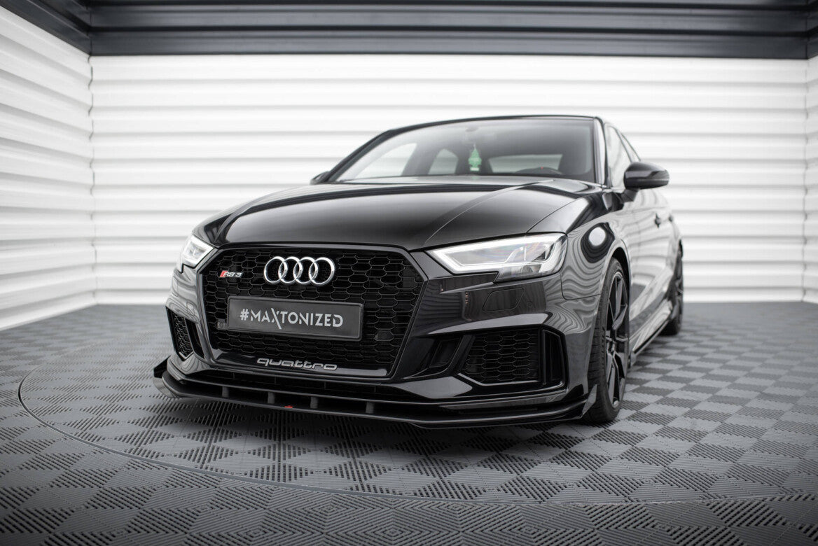 Front Flaps für Audi RS3 Limousine 8V Facelift Maxton Design