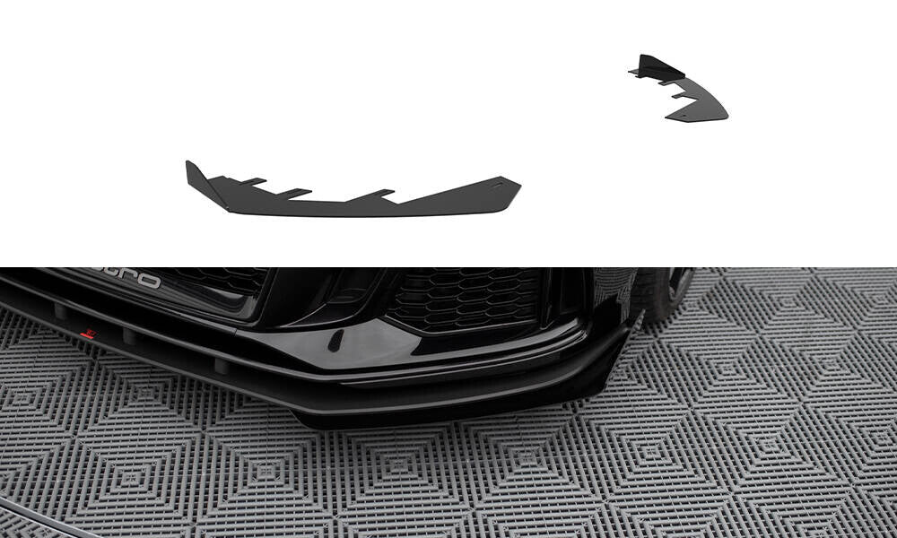 Front Flaps für Audi RS3 Limousine 8V Facelift Maxton Design