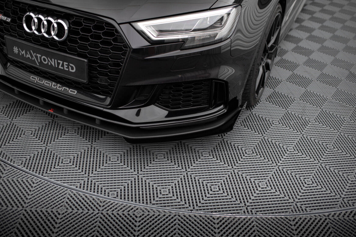 Front Flaps für Audi RS3 Limousine 8V Facelift Maxton Design