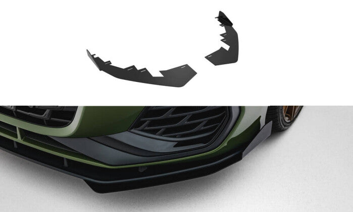 Front Flaps für Audi S3 / A3 S-line 8Y Facelift Maxton Design
