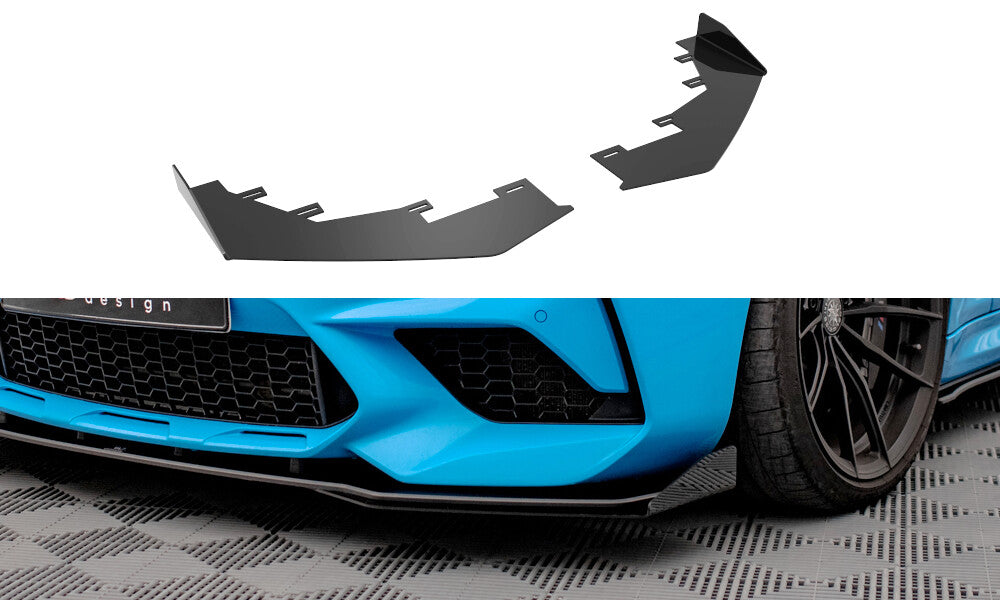 Front Flaps für BMW M2 Competition F87 Maxton Design