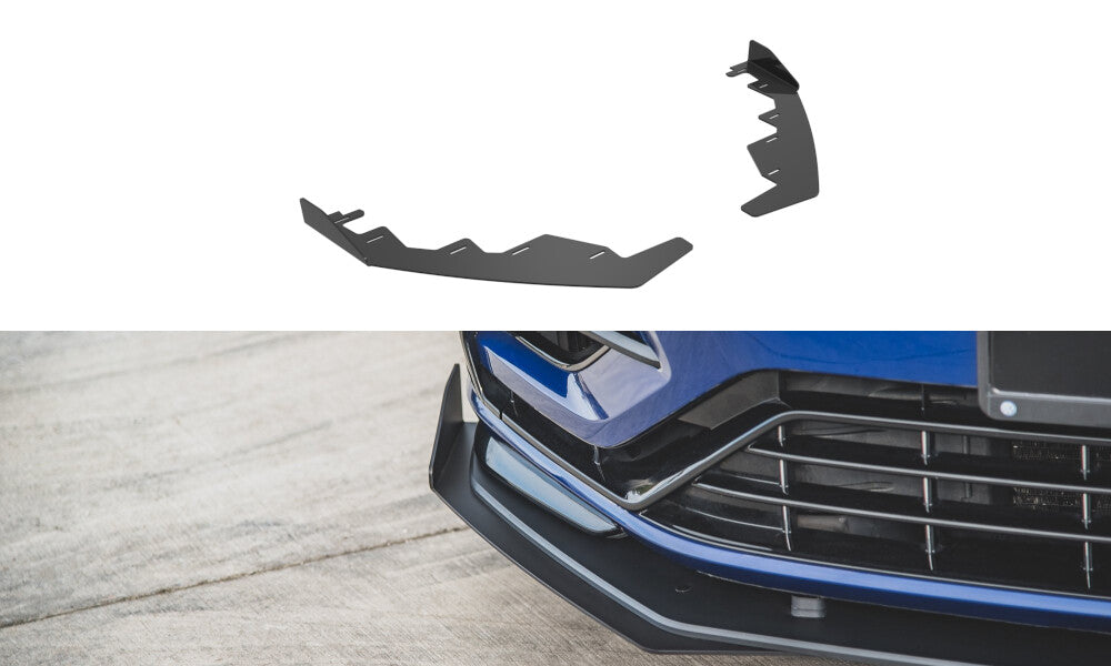 Front Flaps für VW Golf 7 R / R-Line Facelift Maxton Design
