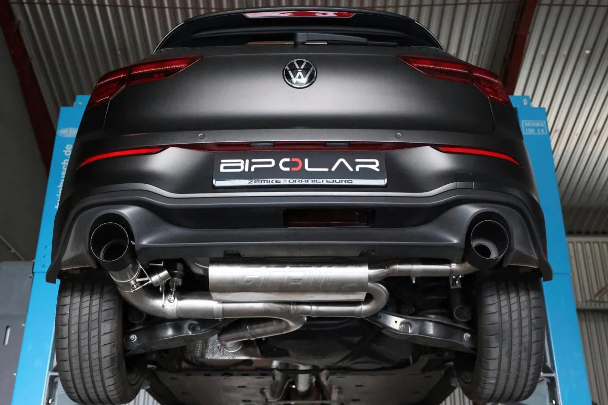 Grail Abgasanlage für VW Golf 8 GTI Perf. 3.5 Zoll Grail