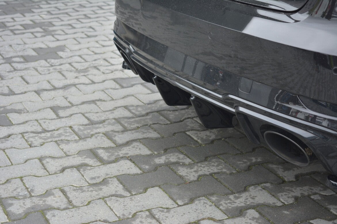 Heck Ansatz Diffusor für Audi RS3 8V FL Sportback Maxton Design