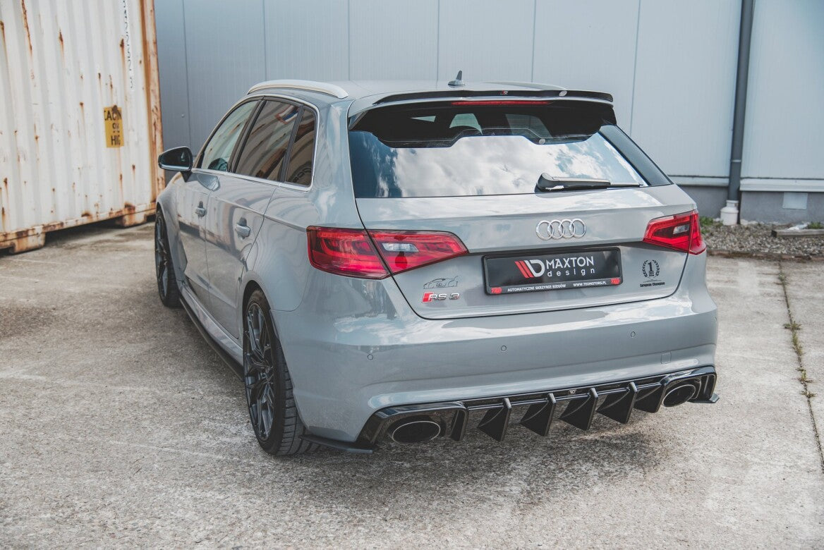 Heck Ansatz Diffusor für Audi RS3 8V Sportback Maxton Design