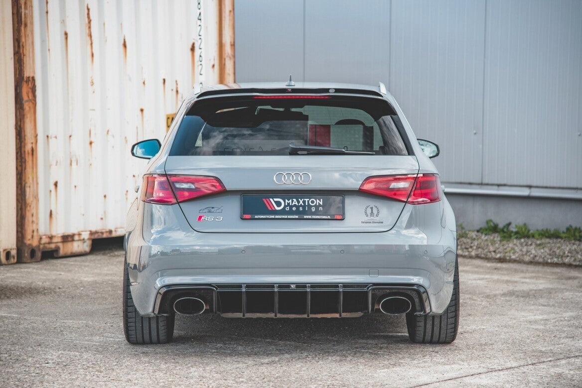 Heck Ansatz Diffusor für Audi RS3 8V Sportback Maxton Design