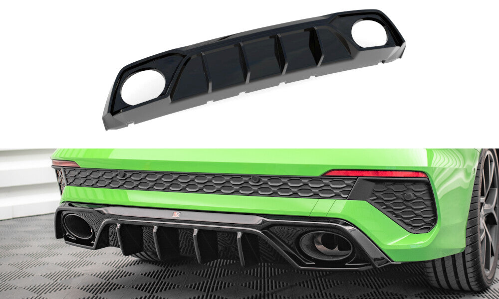 Heck Ansatz Diffusor für Audi RS3 8Y Maxton Design